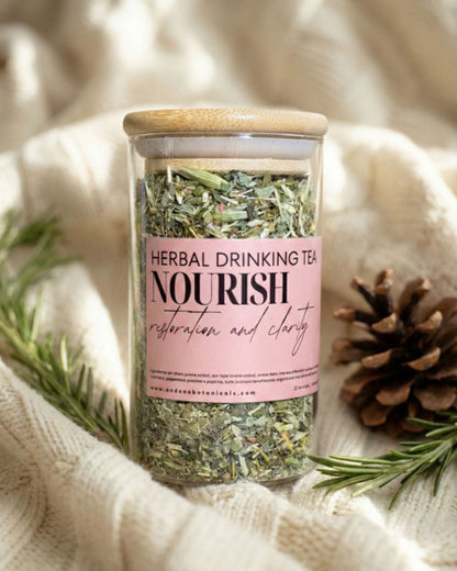 Nourish Drinking Tea
